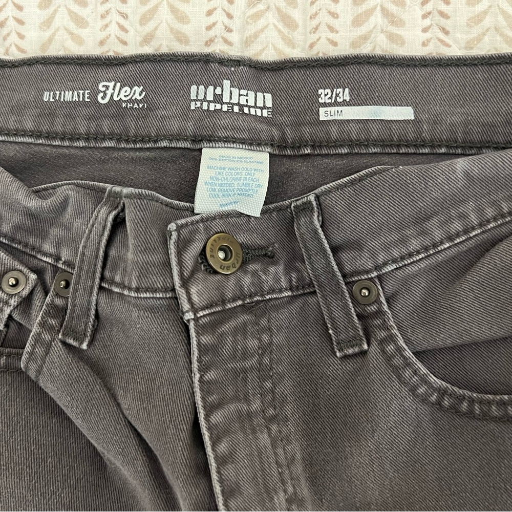 Urban Pipeline Ultimate Flex Khaki Jeans Slim Style
